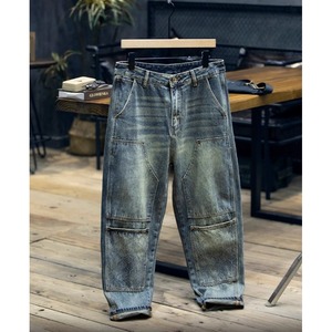 パッチワークデザイン デニムパンツ 10170