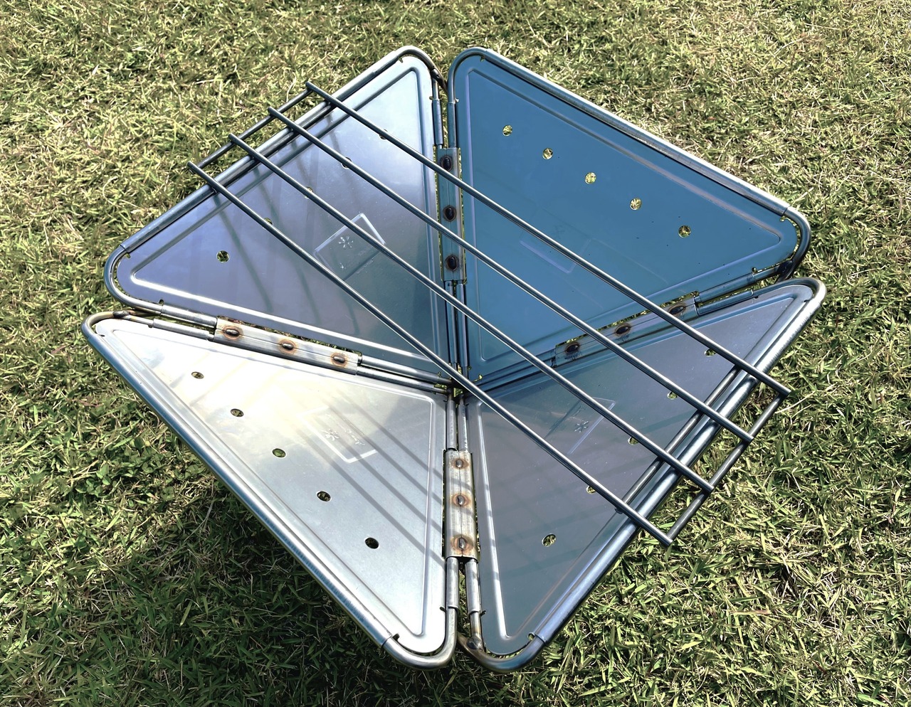 スノーピーク焚火台L対応　エンベリ座ベーシックロストル “LS”（ステンレス）