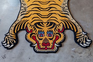 Tibetan Tiger Rug 《Lサイズ•ウール029》チベタンタイガーラグ