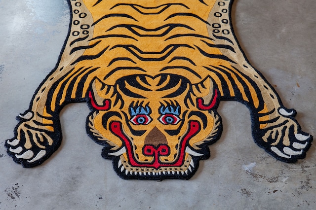 Tibetan Tiger Rug 《Lサイズ•ウール029》チベタンタイガーラグ