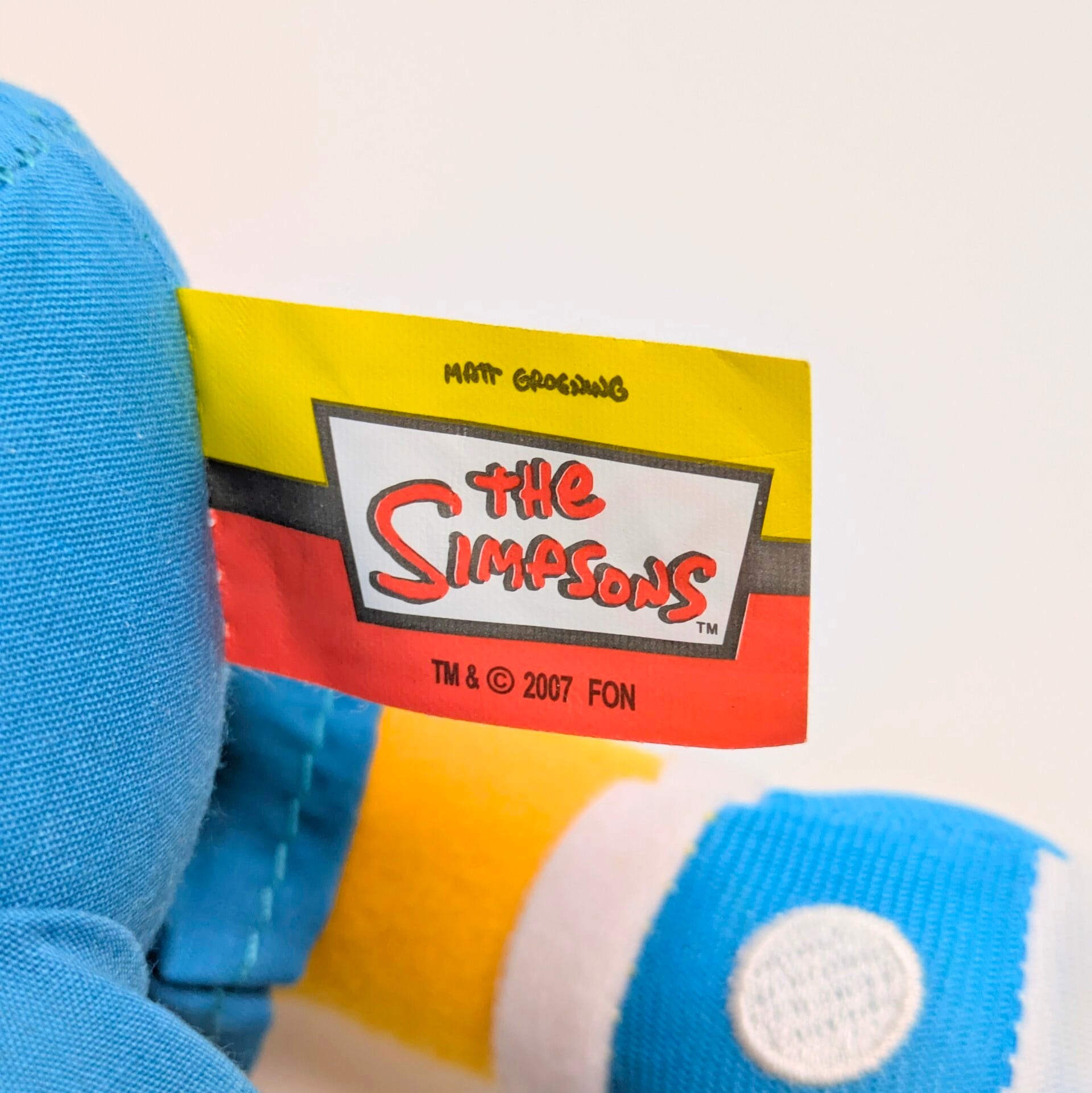 【訳あり】☆DEADSTOCK / VINTAGE2009☆【 The Simpsons（ザ シンプソンズ） 】バート・シンプソン / plush toy / ぬいぐるみ 〚アメリカン雑貨 アメトイ〛