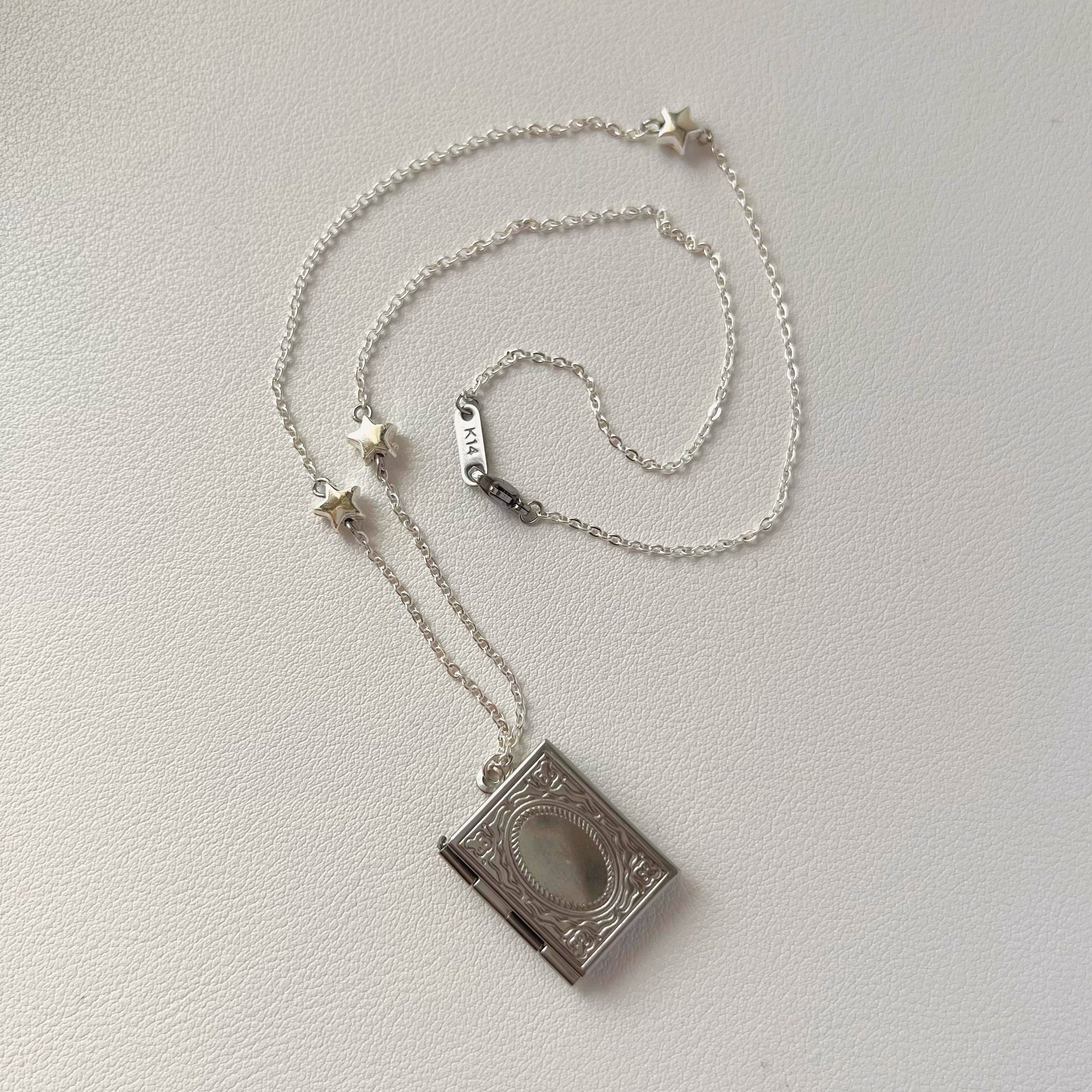 open pendant necklace［2type］ | saze