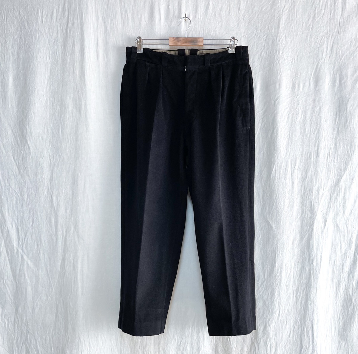 貴重 40s 50s ユーロ ヴィンテージ ウール スラックスパンツ W32  