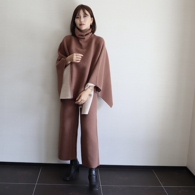 【SETUP】Poncho knit setup