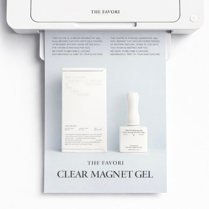 CLEAR MAGNET GEL | THE FAVORI JAPAN OFFICIAL STORE 日本公式