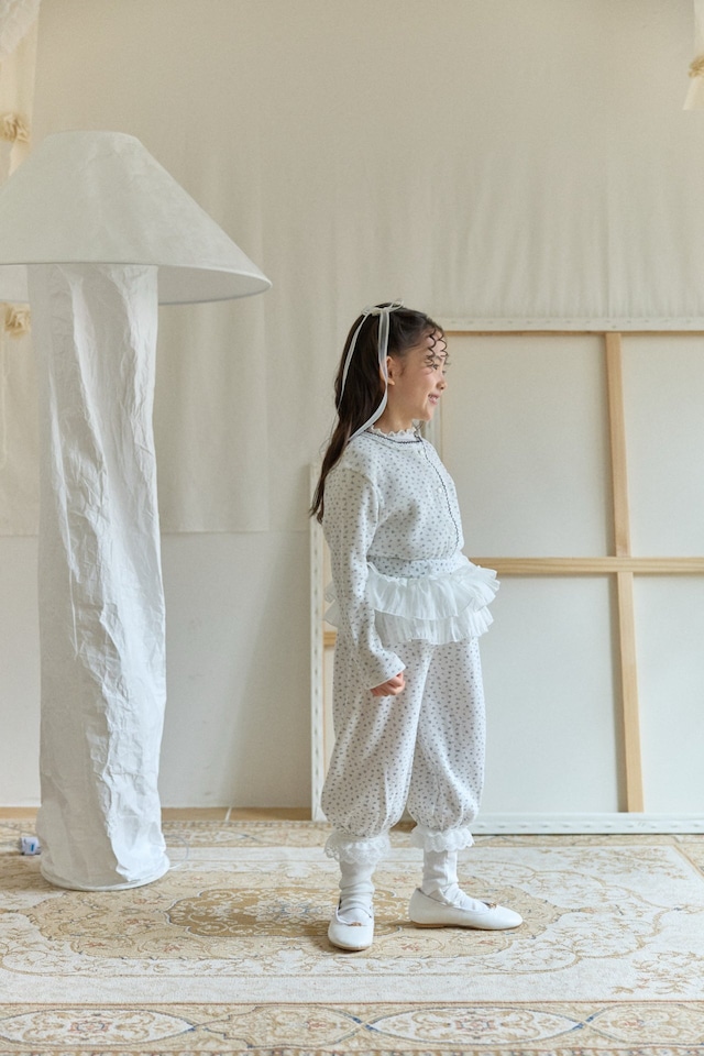 【1/26〆予約】<berryberry> Floral jogger pants