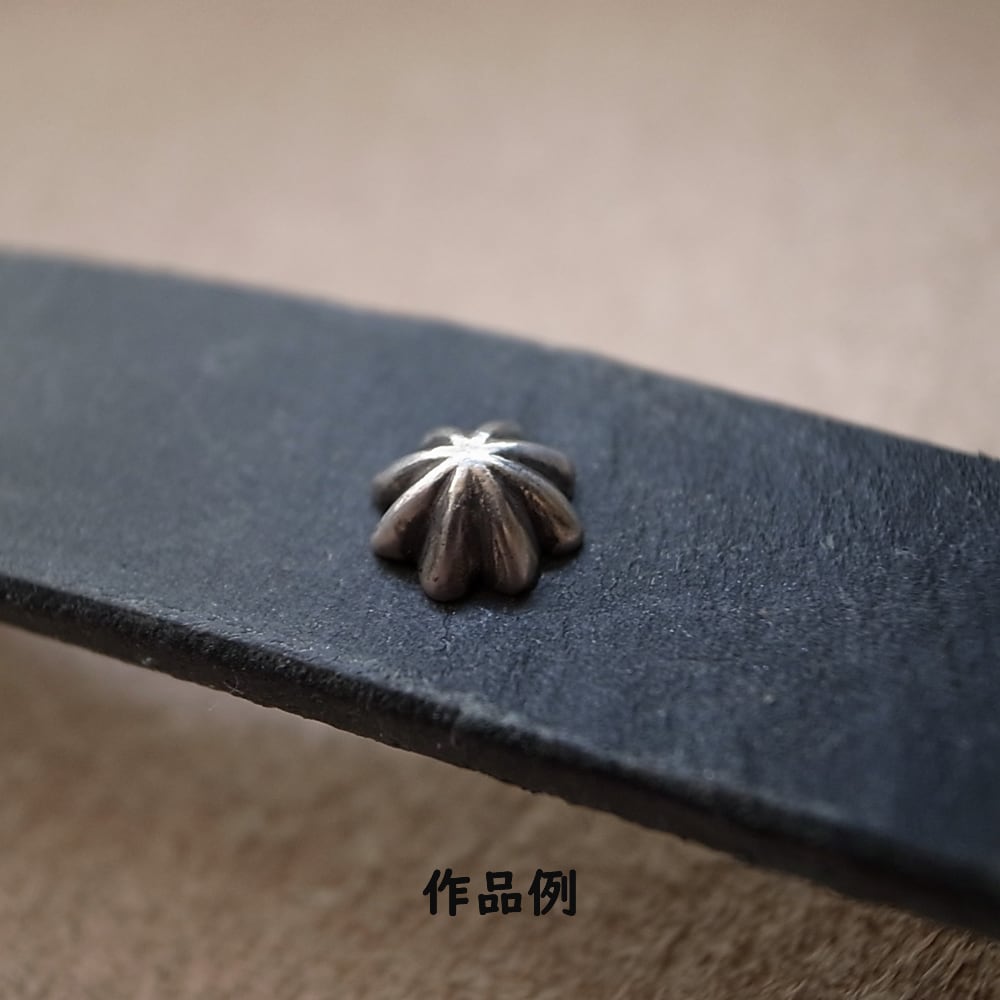 8mm アポロコンチョ スタッズタイプ -ALL SILVER925 | ROSETTAPRAYER 8mm アポロコンチョ スタッズタイプ -ALL SILVER925 | ROSETTAPRAYER