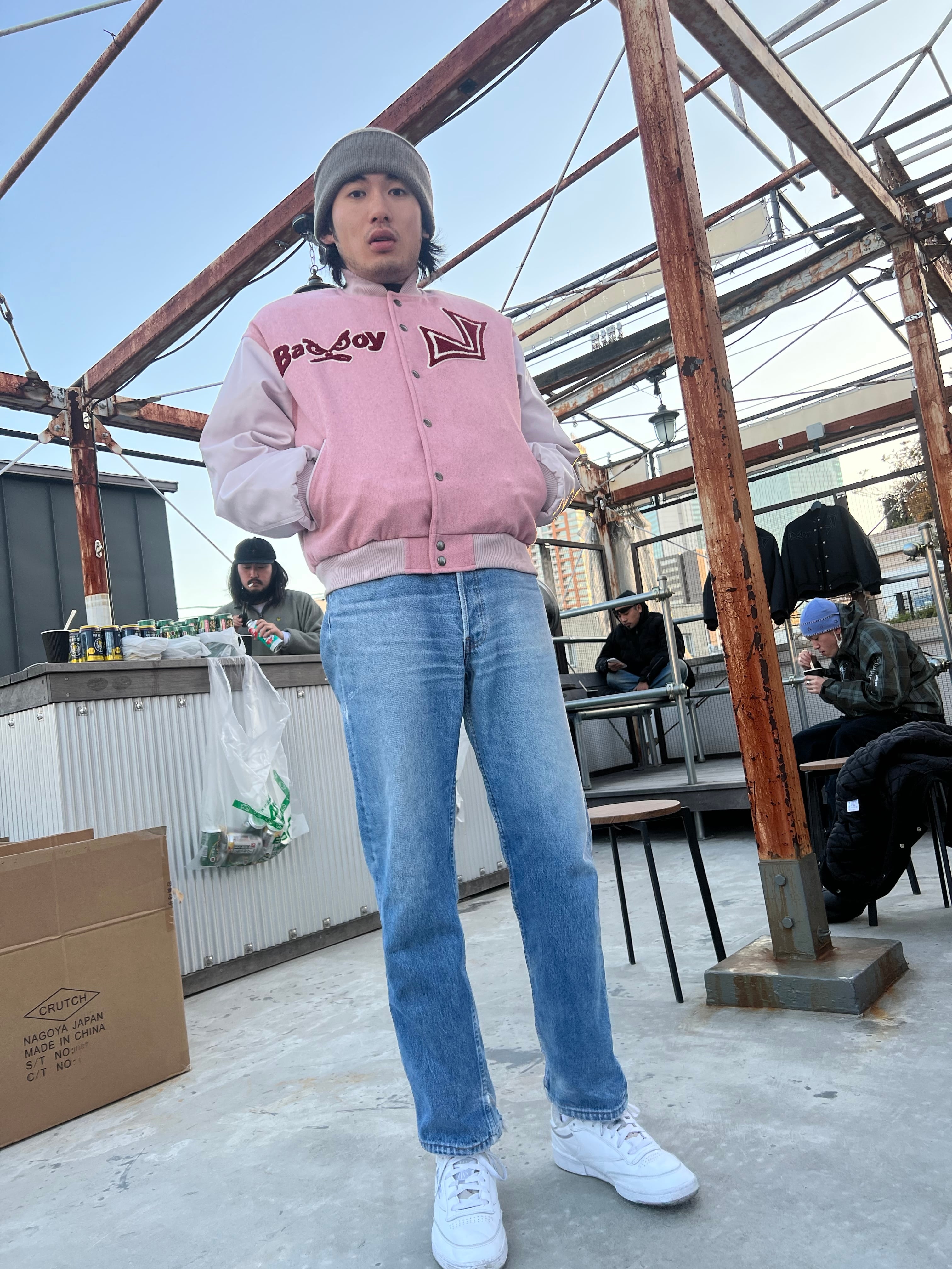 着丈65cmbad boy × JIN KAWAGUCHI - スタジャン