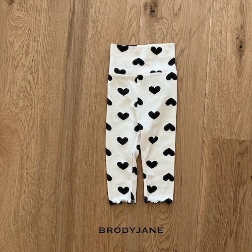 brody jane［取寄］black heart leggings 26autumn