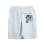 バック刺繍スクエアハーフパンツ