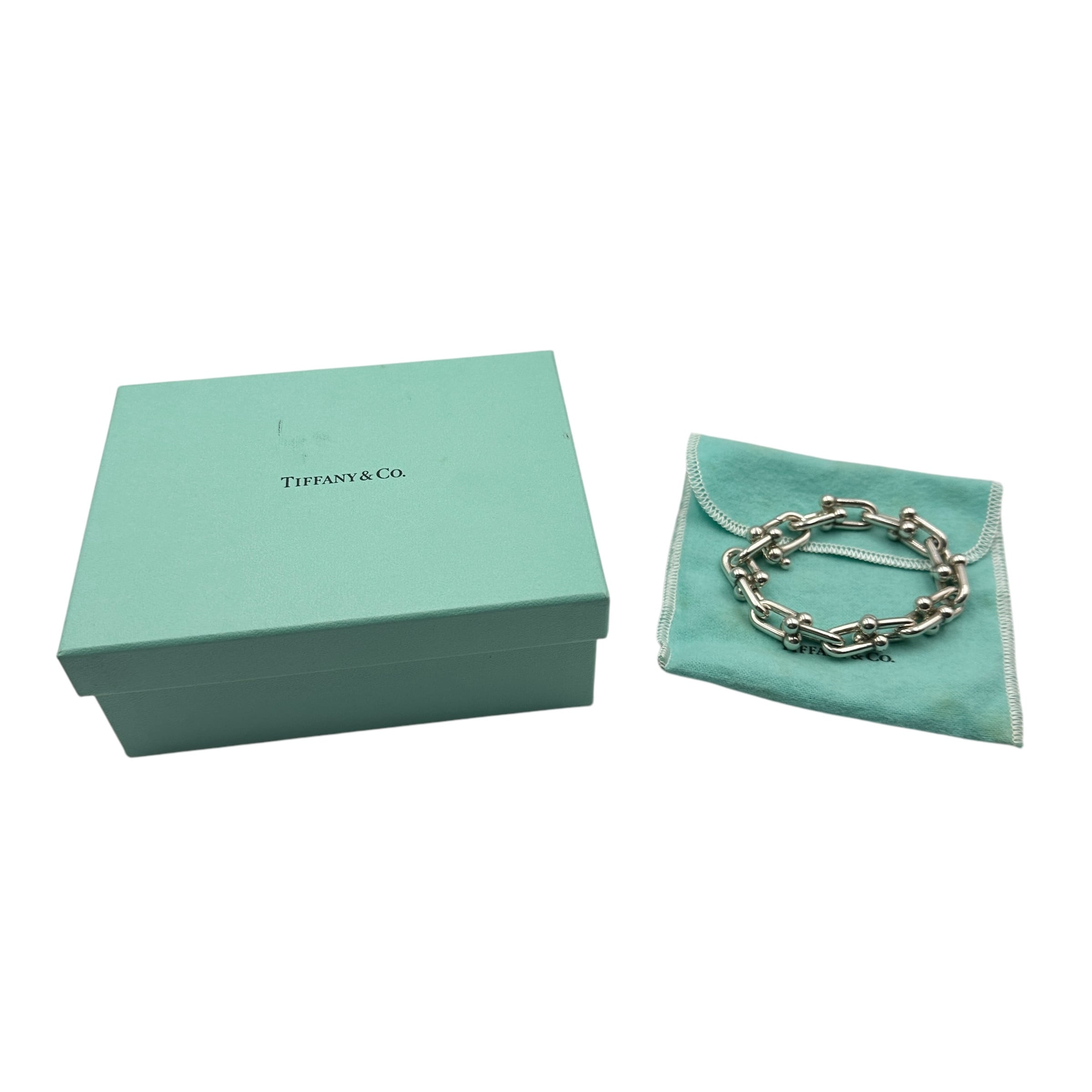 TIFFANY & Co. ティファニー ハードウェア ブレスレット ラージ 18357
