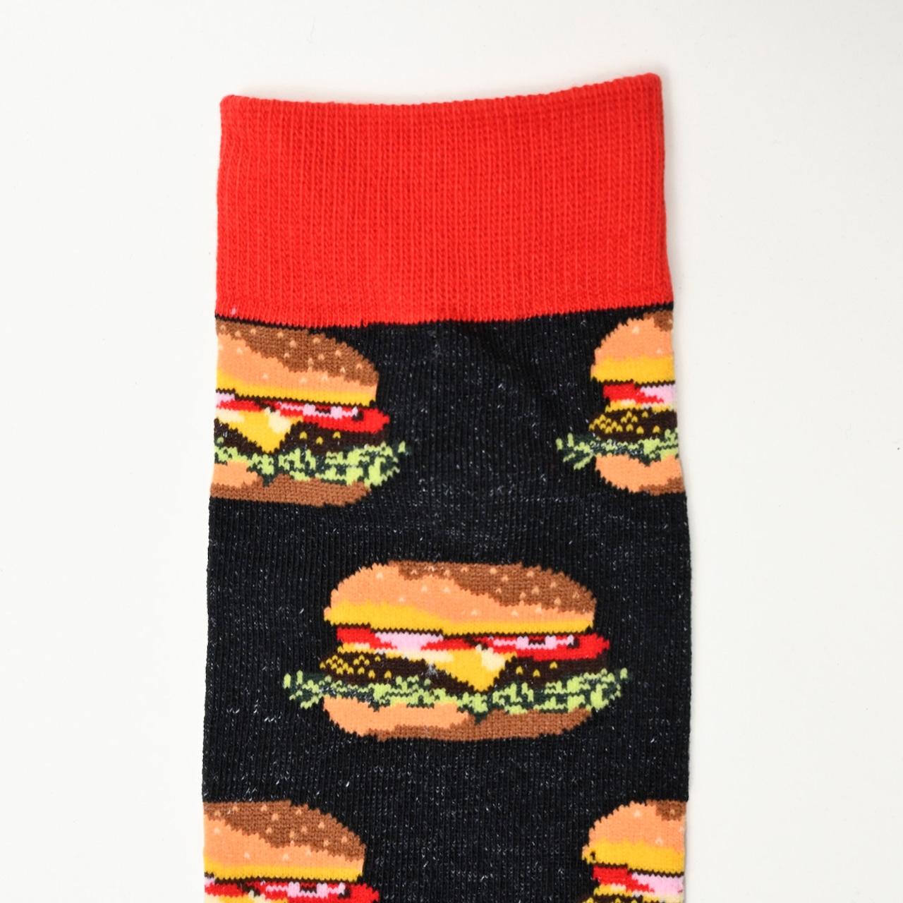 Hamburger crew socks ハンバーガー ソックス - 4