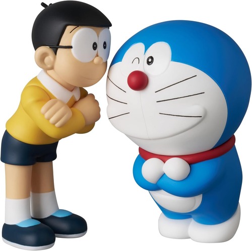 メディコム UDF ウルトラディテールフィギュア 879 「藤子・F・不二雄作品」シリーズ 16 ドラえもん & のび太 フィギュア 未開封