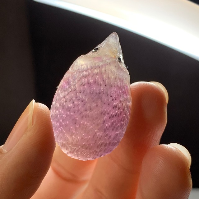 24.可愛い色合い☆フローライト ハリネズミ