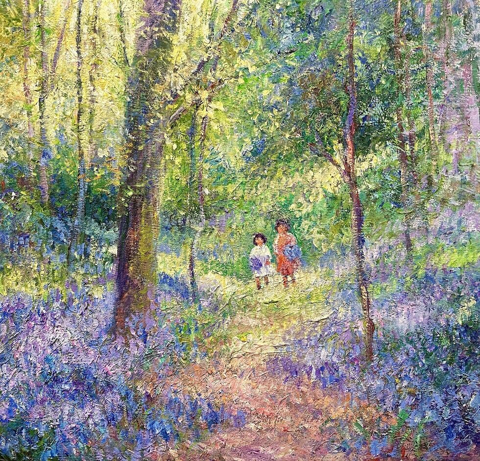 春の日にブルーベルを集めて | Springtime sunshine, gathering Bluebells