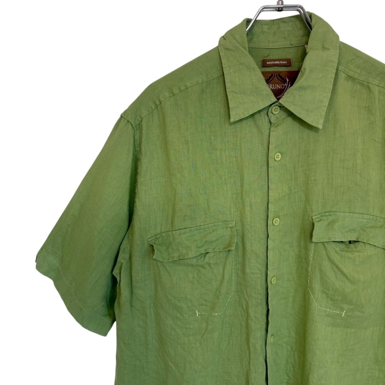 40s vintage 40s N&W COTTON TWILL WORK SHIRT（Nofolk and Western