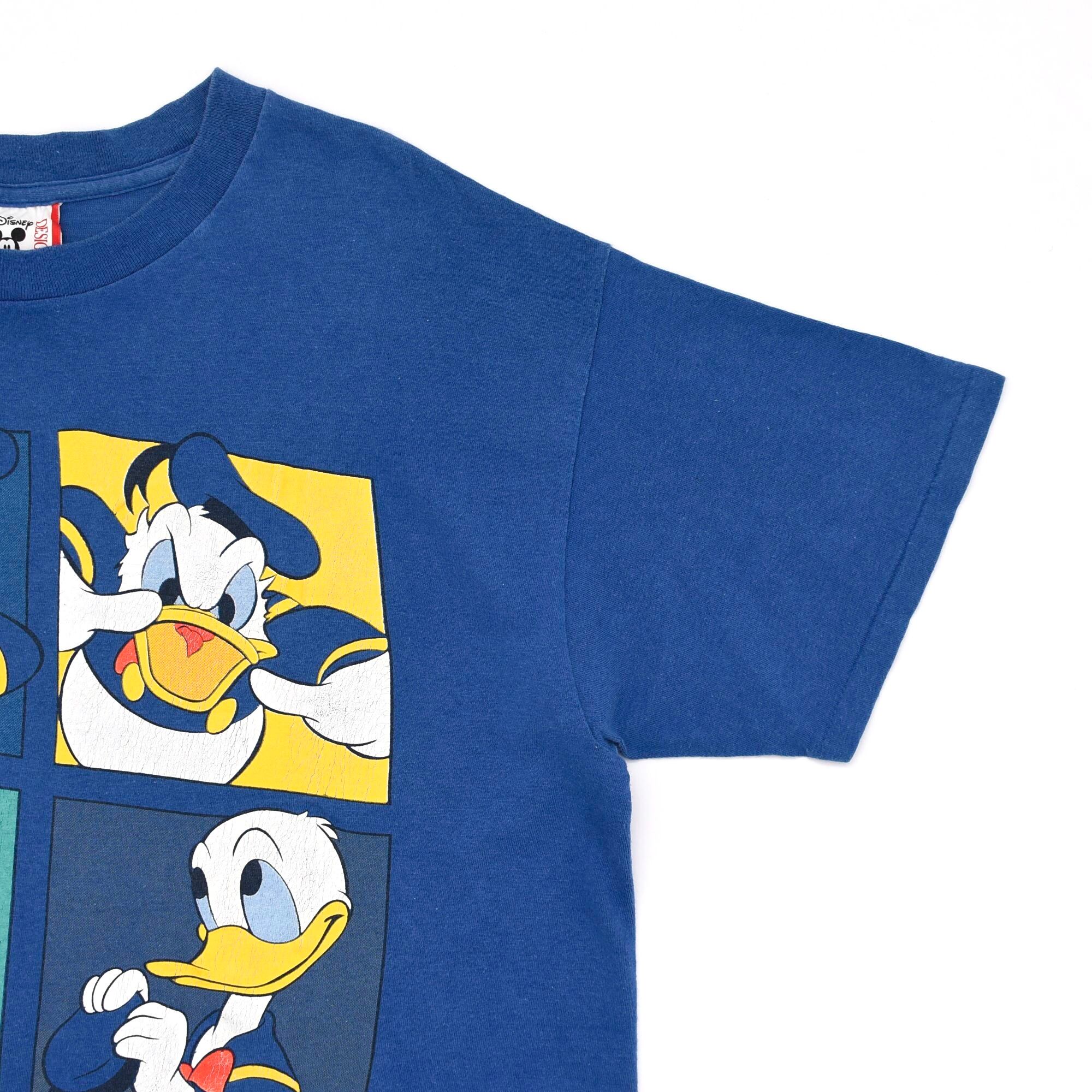 90s DISNEY Donald Duck print T-shirt Made in USA | 古着屋 grin