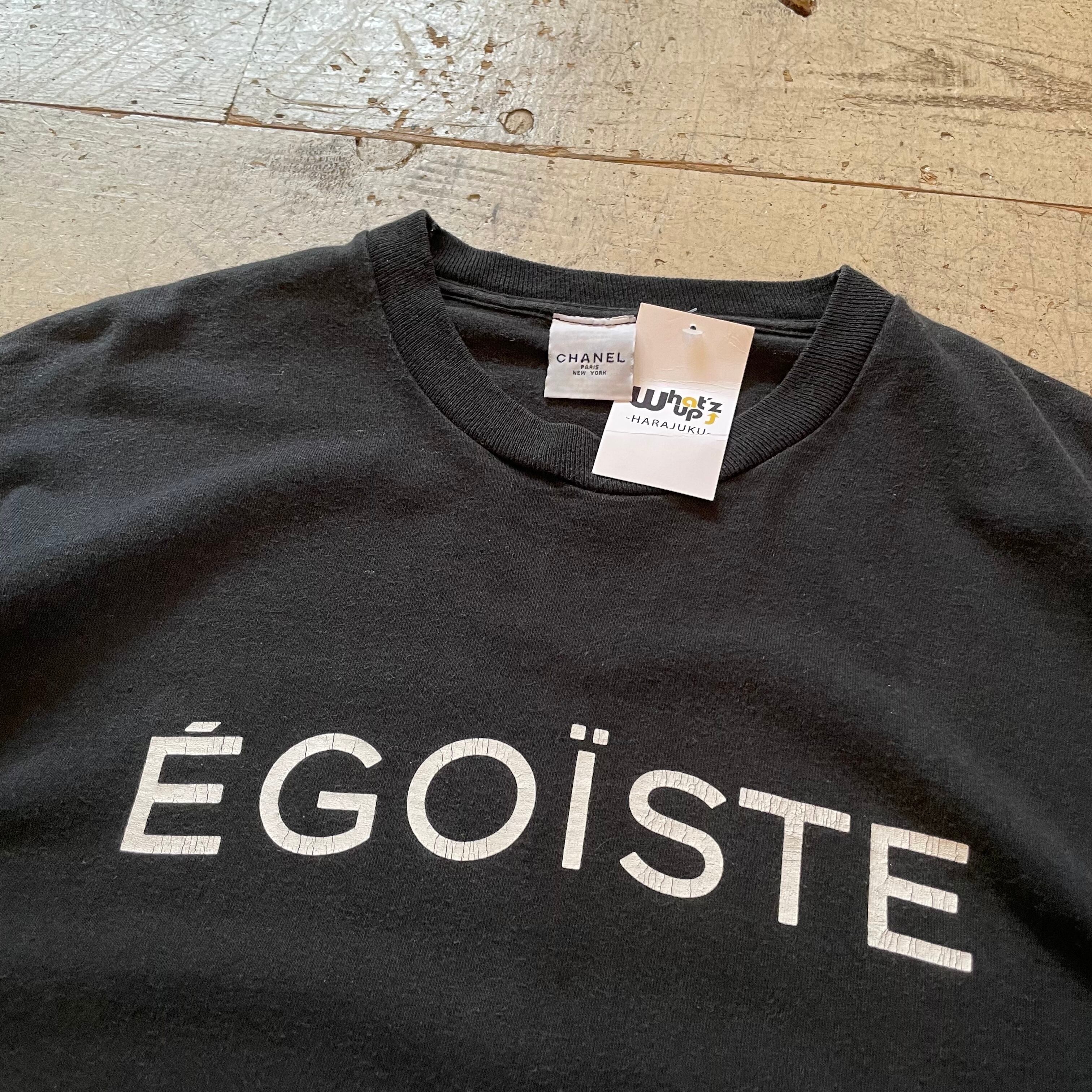 90sUSA製 EGOISTE プロモTシャツ CHANEL VINTAGE-