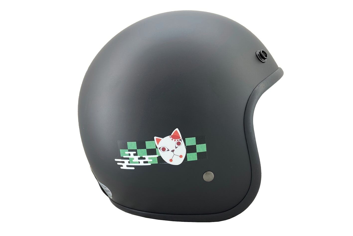 New 新登場 鬼滅の刃正規ライセンス品 鬼滅の刃 竈門 炭治郎 かまど たんじろう シルエット デザイン ヘルメット シールド別売り ヘルメット ステッカー バイク 自転車 Jwlsports