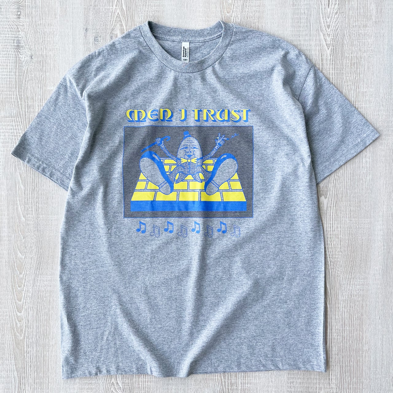 Men I Trust ハンプティダンプティ オフィシャルTシャツ グレー | 裏山