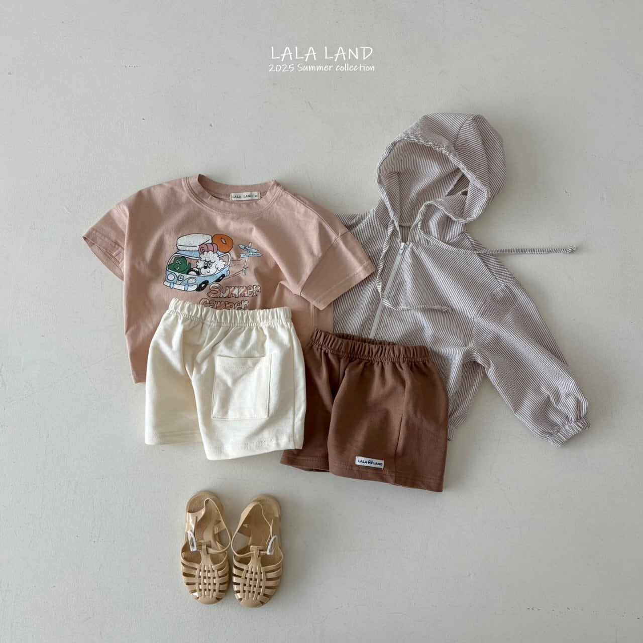 即納】LALA LAND ) Summer camping T (kids) ♡ | Moon port