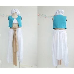 K2185 マギMAGI ☆アラジン 衣装＋ウイッグ＋道具フルセットコスプレ