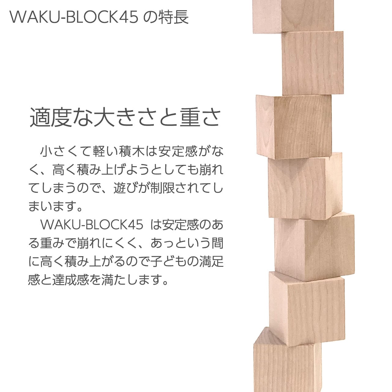 WAKU-BLOCK45 H7 | 童具館｜オンラインショップ