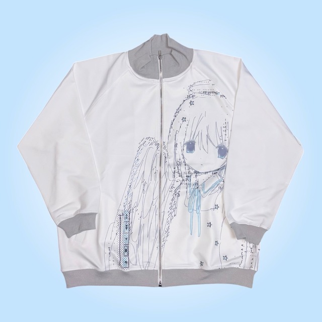 【ilCfQ×HONWAKA】Zip jacket