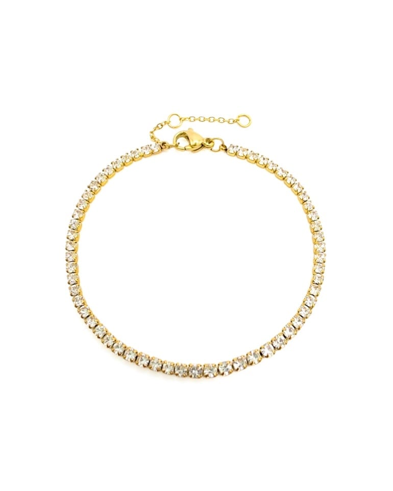 Minimal tennis bracelet【アレルギー対応】