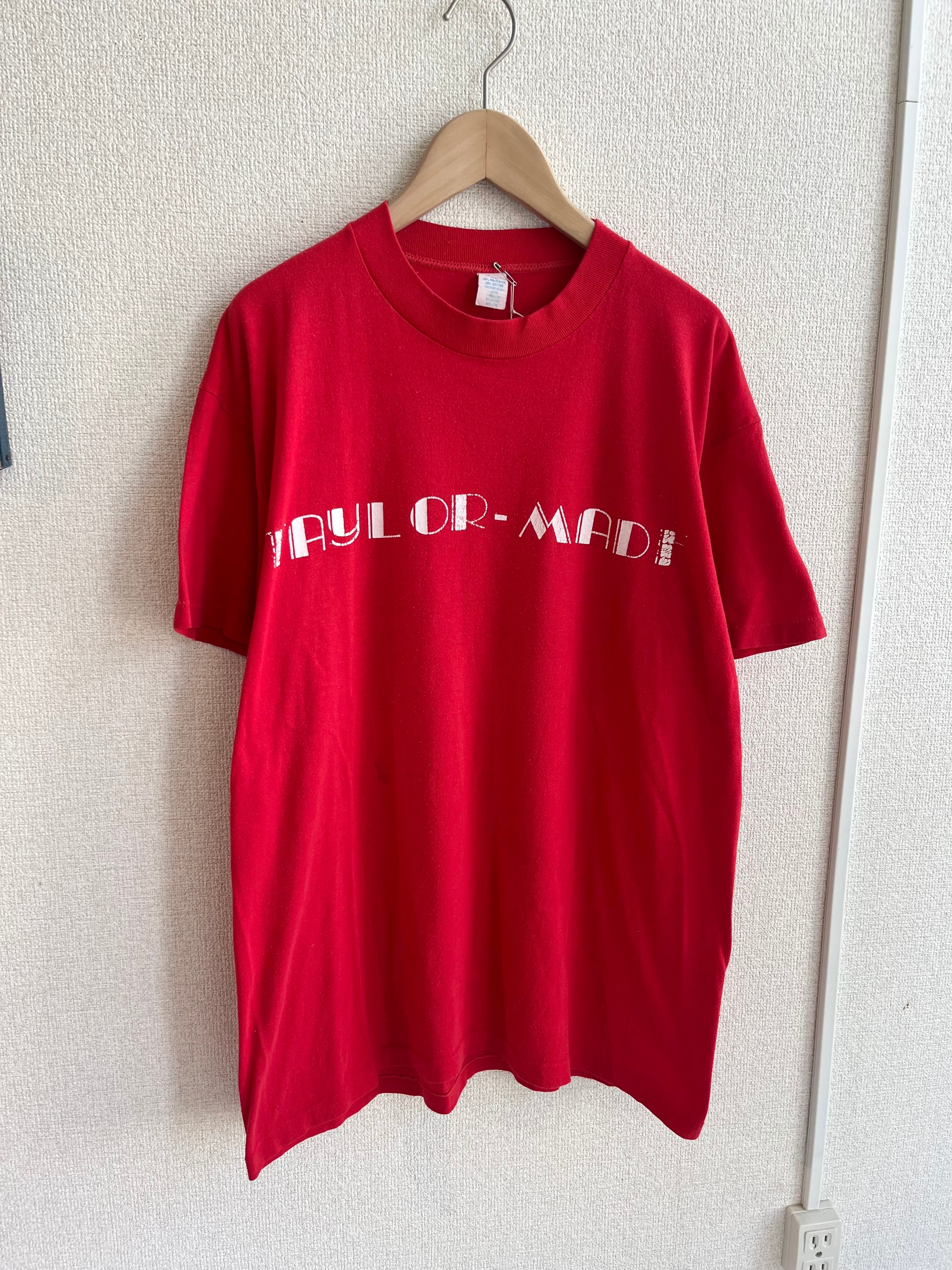 古着 80s Tシャツ "TAYLOR-MADE"