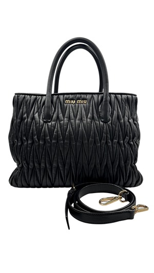 miu miu ミュウミュウ RN1047 マテラッセ 2WAYハンドバッグ 21480-202609