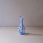 ブルーストライプの一輪挿し