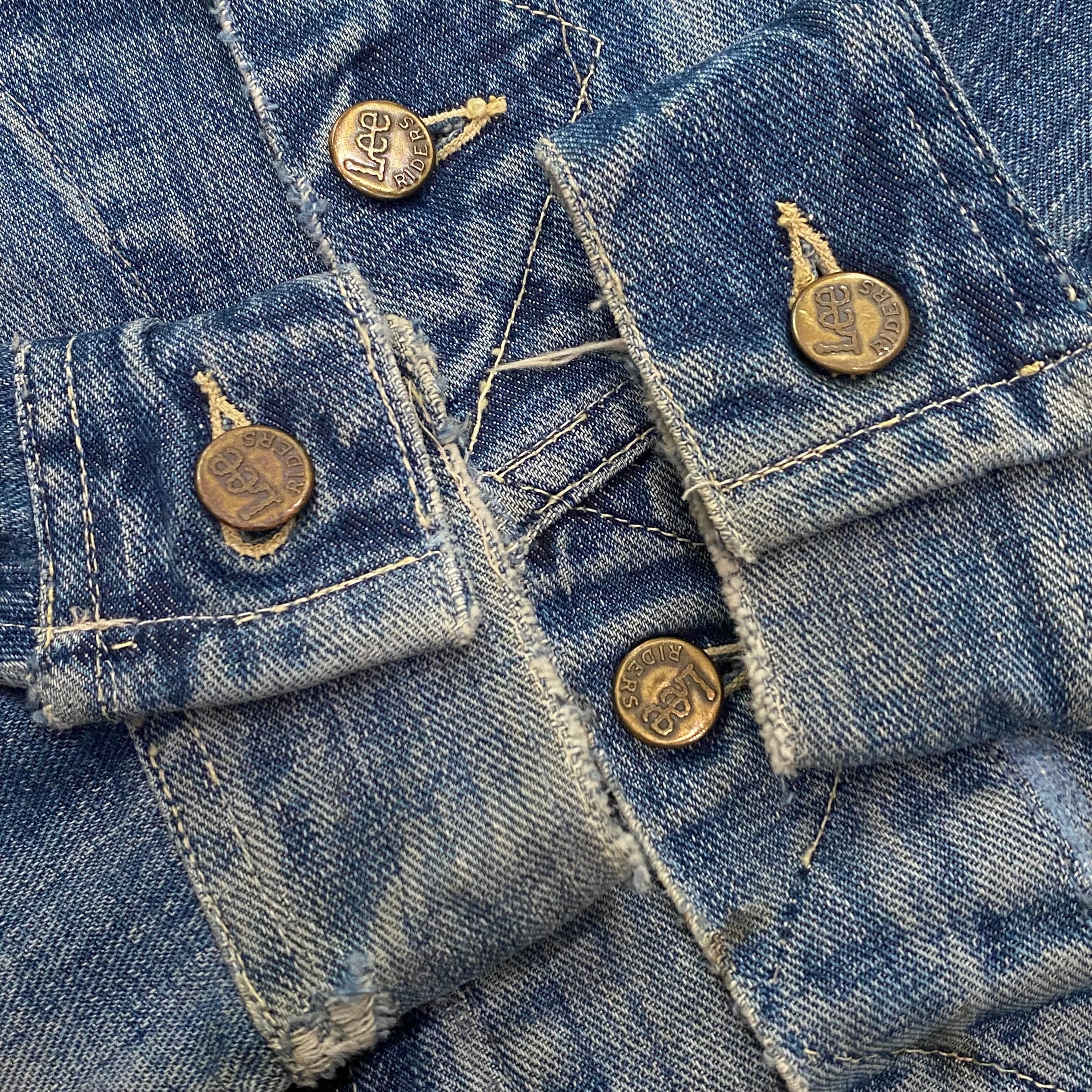 50s Lee 101-J Denim Jacket Red Rabel 50年代 リー デニムジャケット