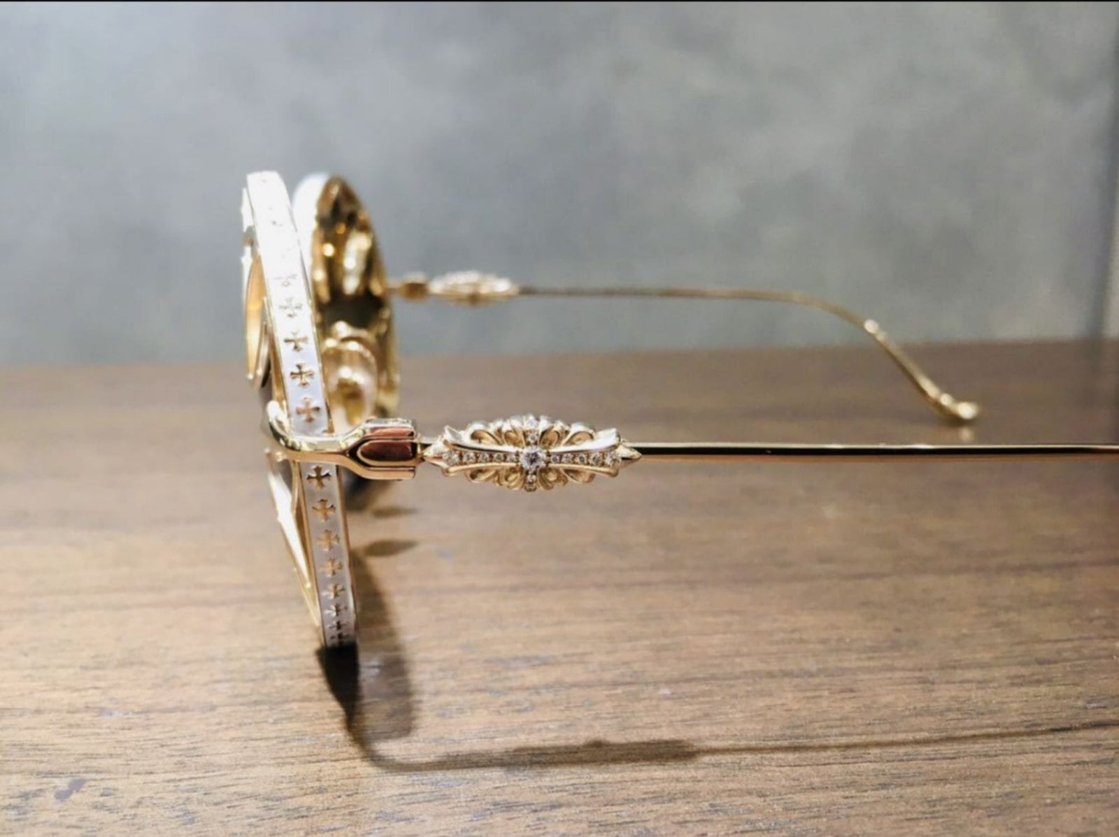 CHROME HEARTS クロムハーツ サングラス アイウェア 18K ダイヤ CHROME HEARTS クロムハーツ サングラス アイウェア 18K ダイヤ