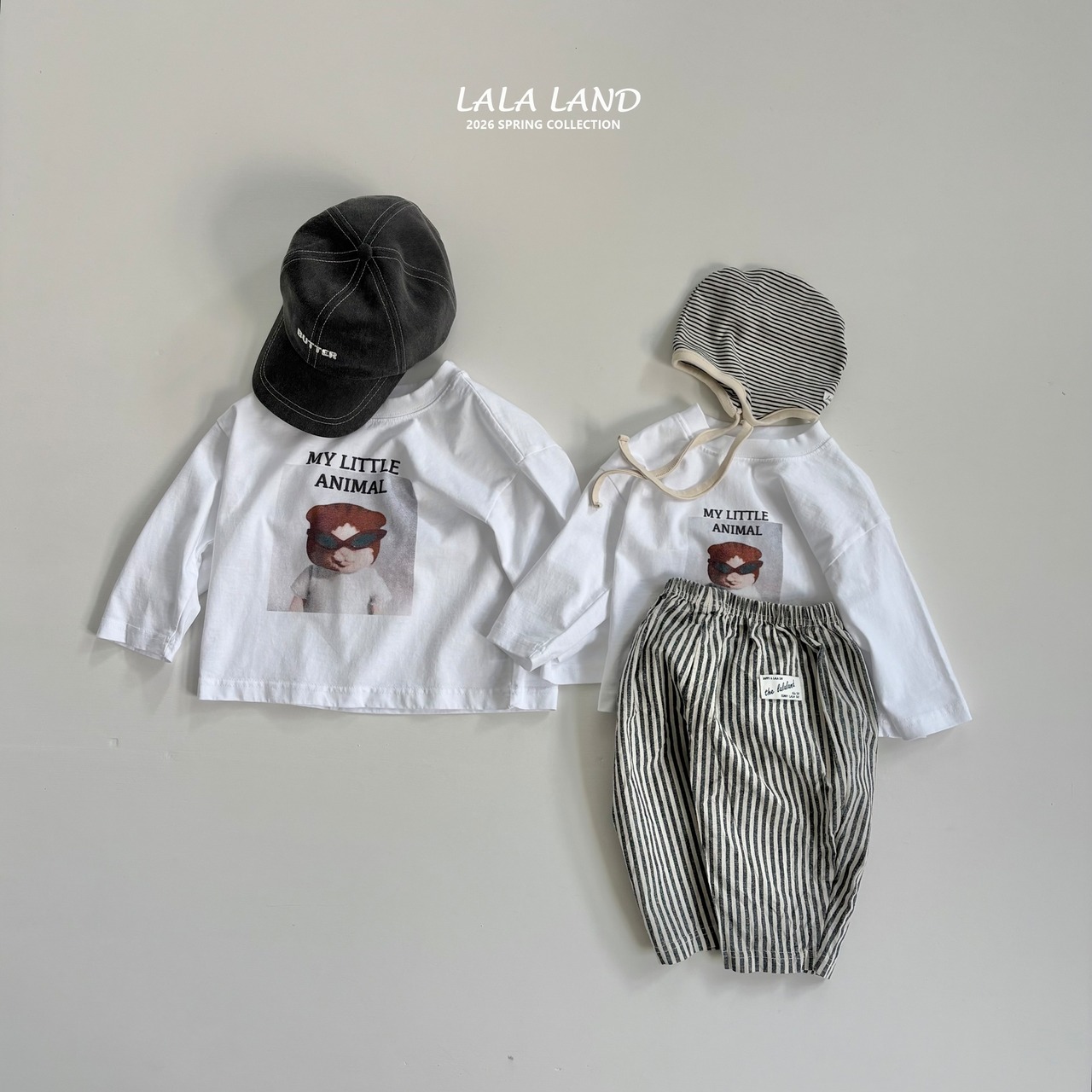 LALALAND 26/SS (Baby)Animal Shibori T-shirts