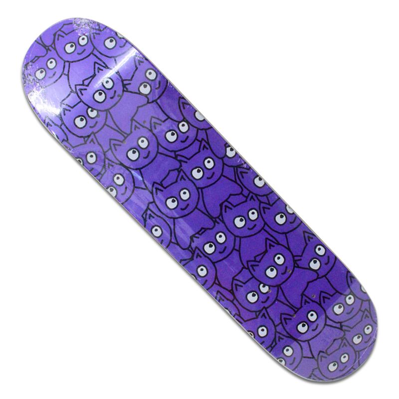 スケートボード MEOW LOGO MINI PURPLE 7.25 MEOW】LOGO MINI PURPLE 7.25