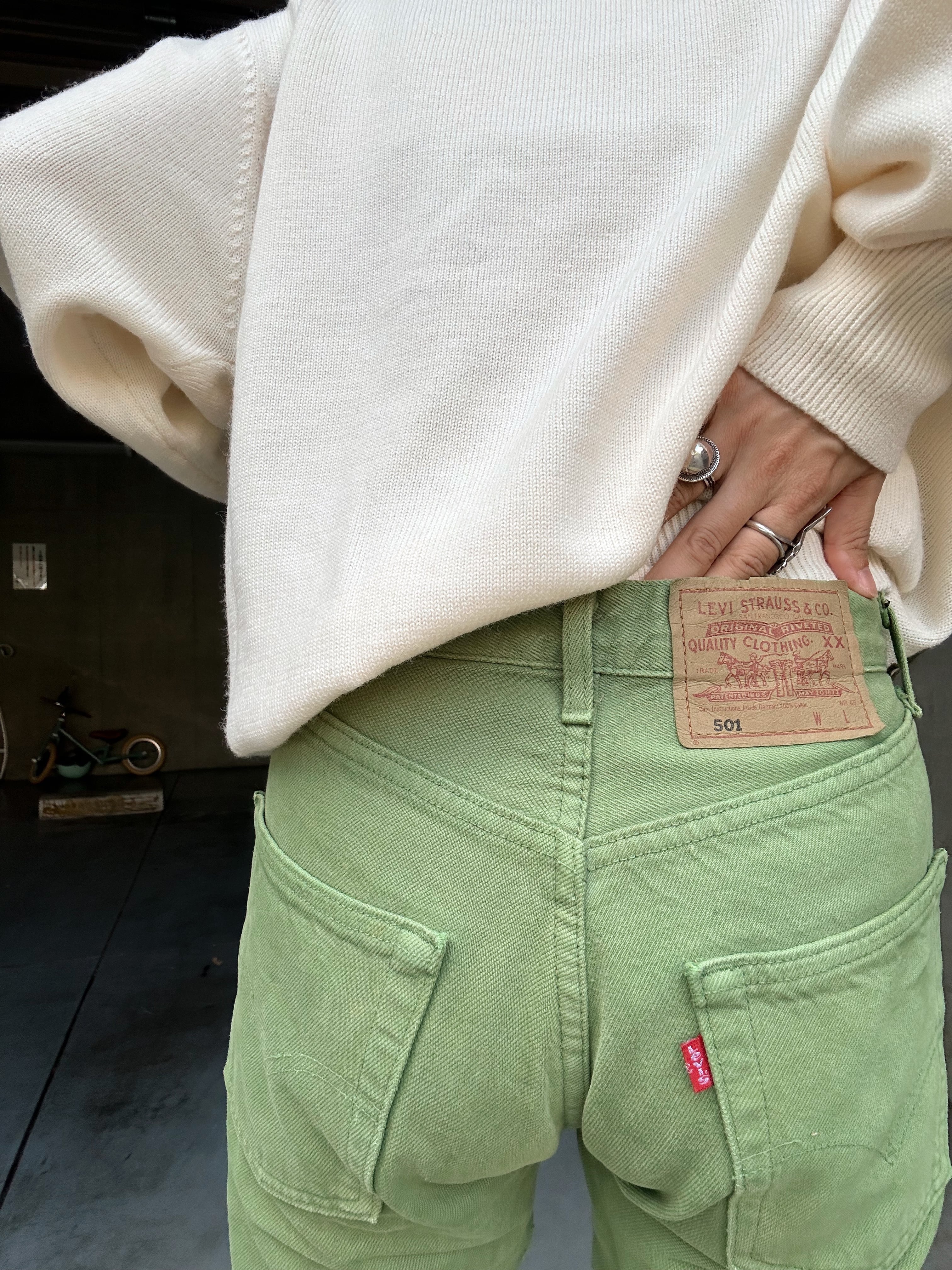 (PT591)90’s Levi’s 501 made in France