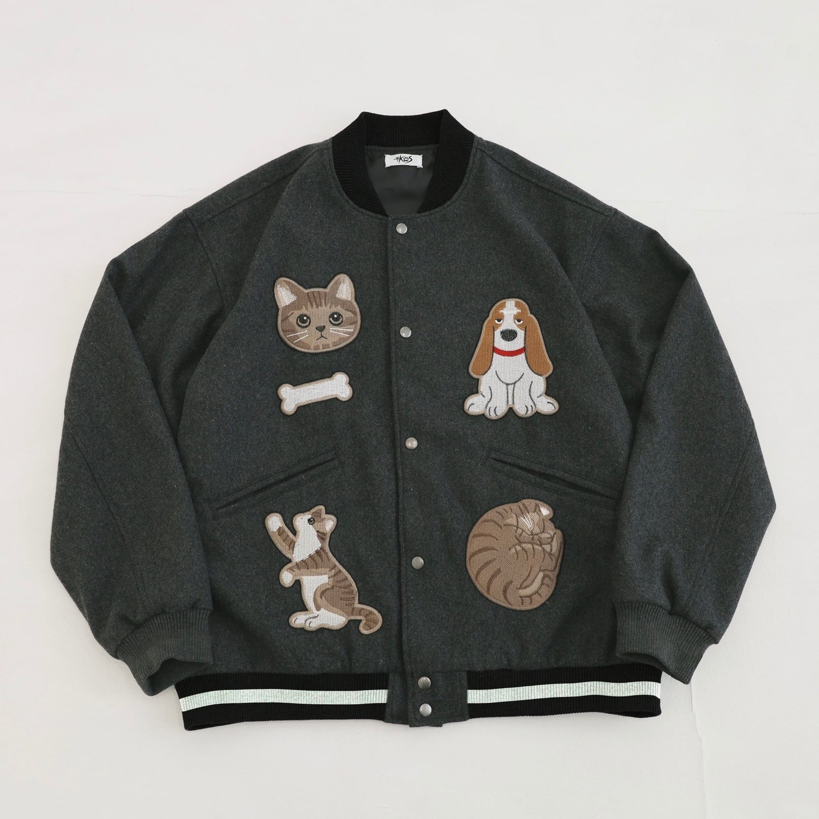 数量限定】KUNワッペン付きスタジャン | KUS WEBSTORE