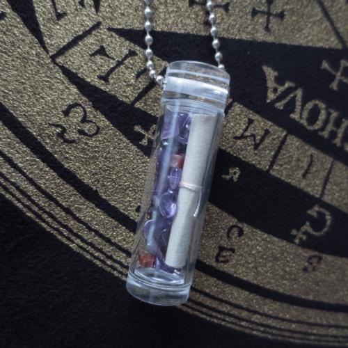 New! 復縁・信頼【魔法のカプセル(アメジスト)3つの星と1つの月】「秘法秘符入」