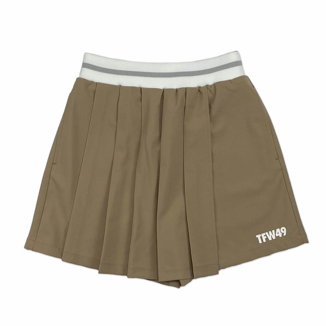 未使用 TFW49 レディース WRAP PLEATS PANTS Lサイズ TFW49】《WOMEN'S》WRAP PLEATS PANTS(BEIGE) | Sandy GOLF