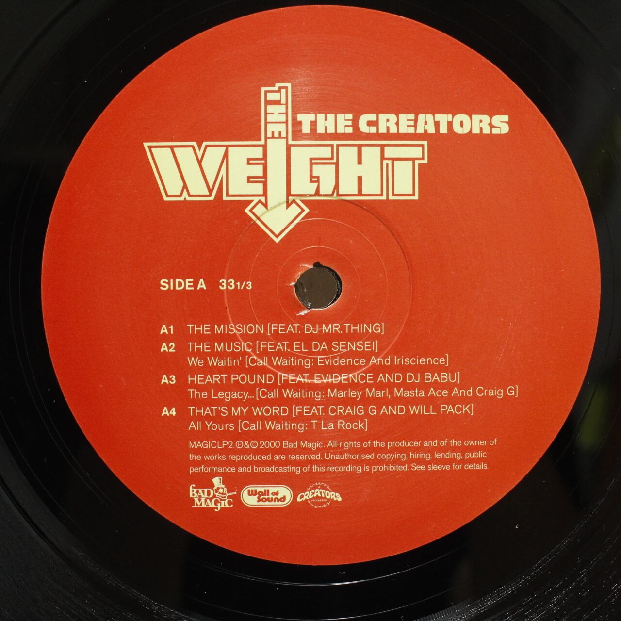 The Creators / The Weight [MAGICLP2] - 画像3