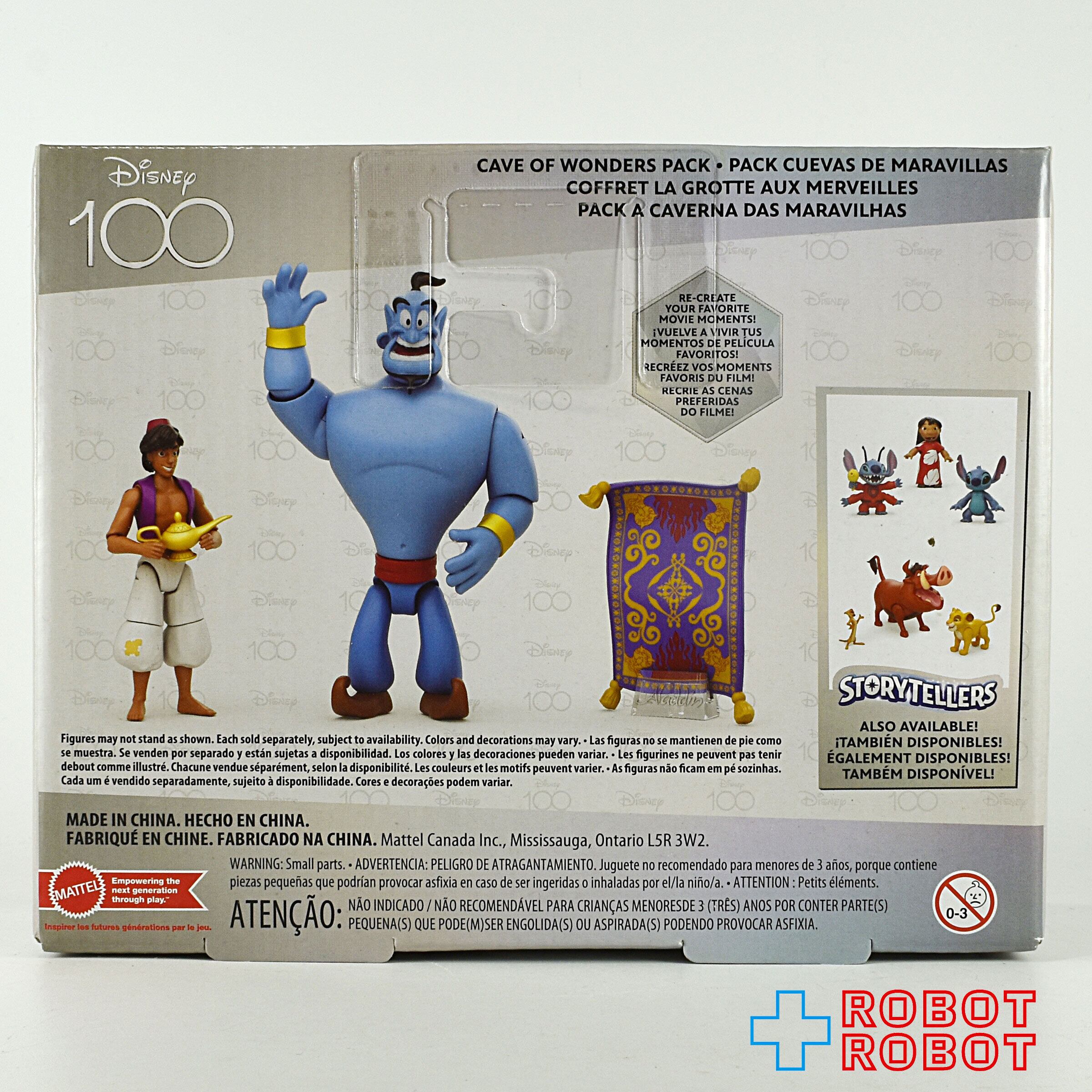 マテル ディズニー 100周年 ストーリーテラーズ アラジン 4インチ