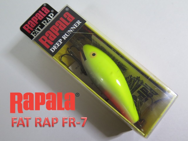 Rapala FAT RAP FR-7 ラパラ　ファットラップ　SFC　F-L80-06