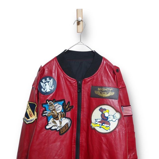 【VINTAGE】フェイクレザージャケット