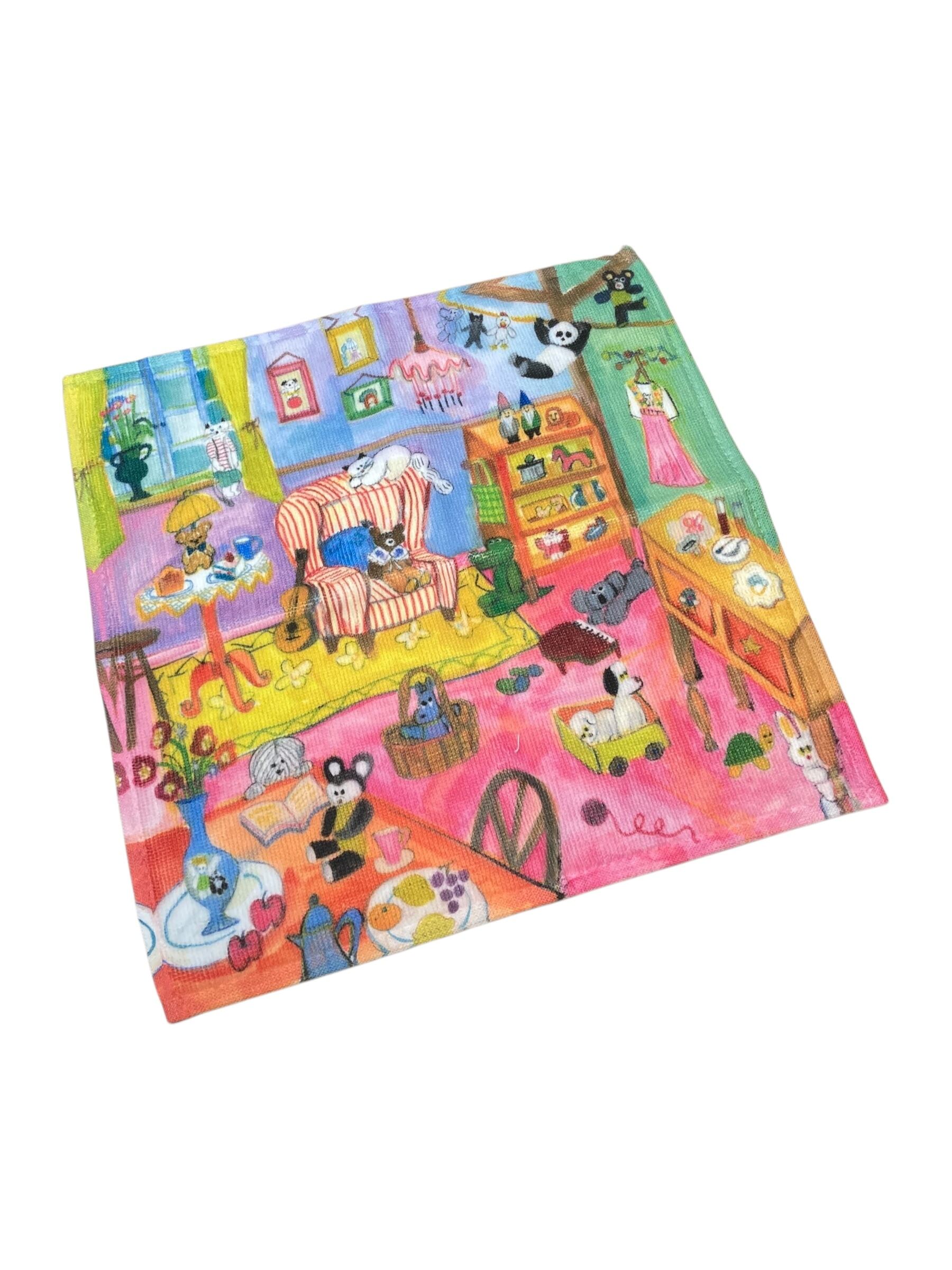 【受注生産❣️12/11(木)10:00-12/16(火)18:00まで❣️】"handmade lovers!"イベント限定グッズ ハンカチ