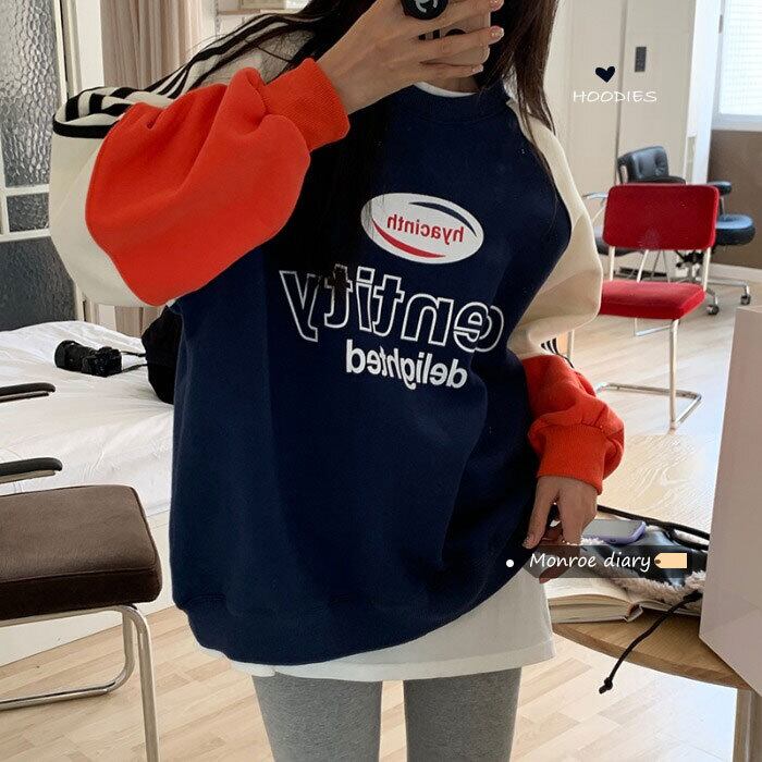 スタイルセーター レディースルーズトップス スプリングラウンドネックジャケット ロング 春物 Oネック モンロー22262445551