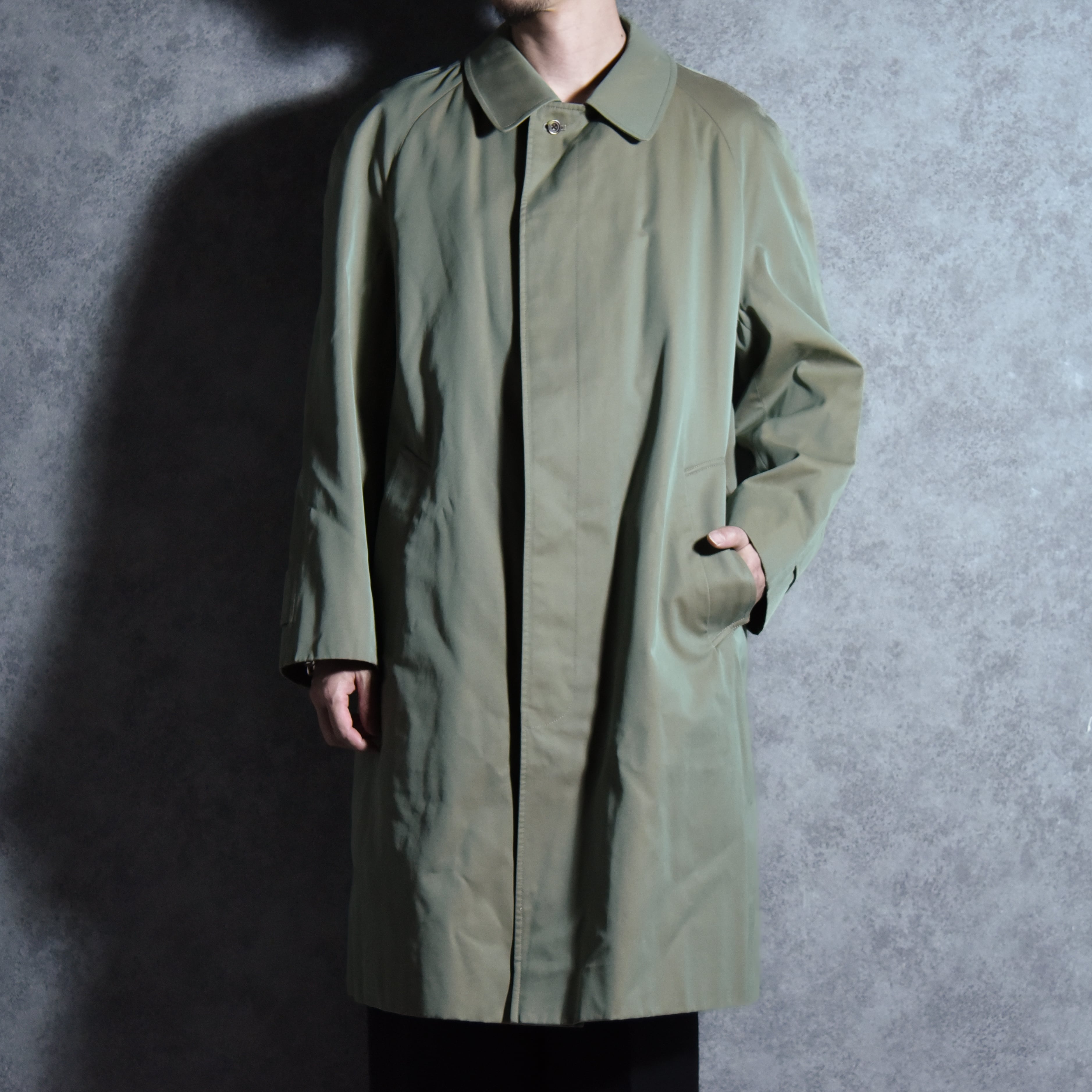 Aquascutum balmacaan coat コート 80s Aquascutum Balmacaan Coat Made in England Solaro SOLAROアクア