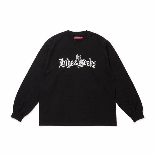 ロングスリーブTシャツ / HIDEANDSEEK(ハイドアンドシーク) / "HideandSeek × Toru Nishiura" THE H&S L/S TEE(BLACK)(H30th-091426)