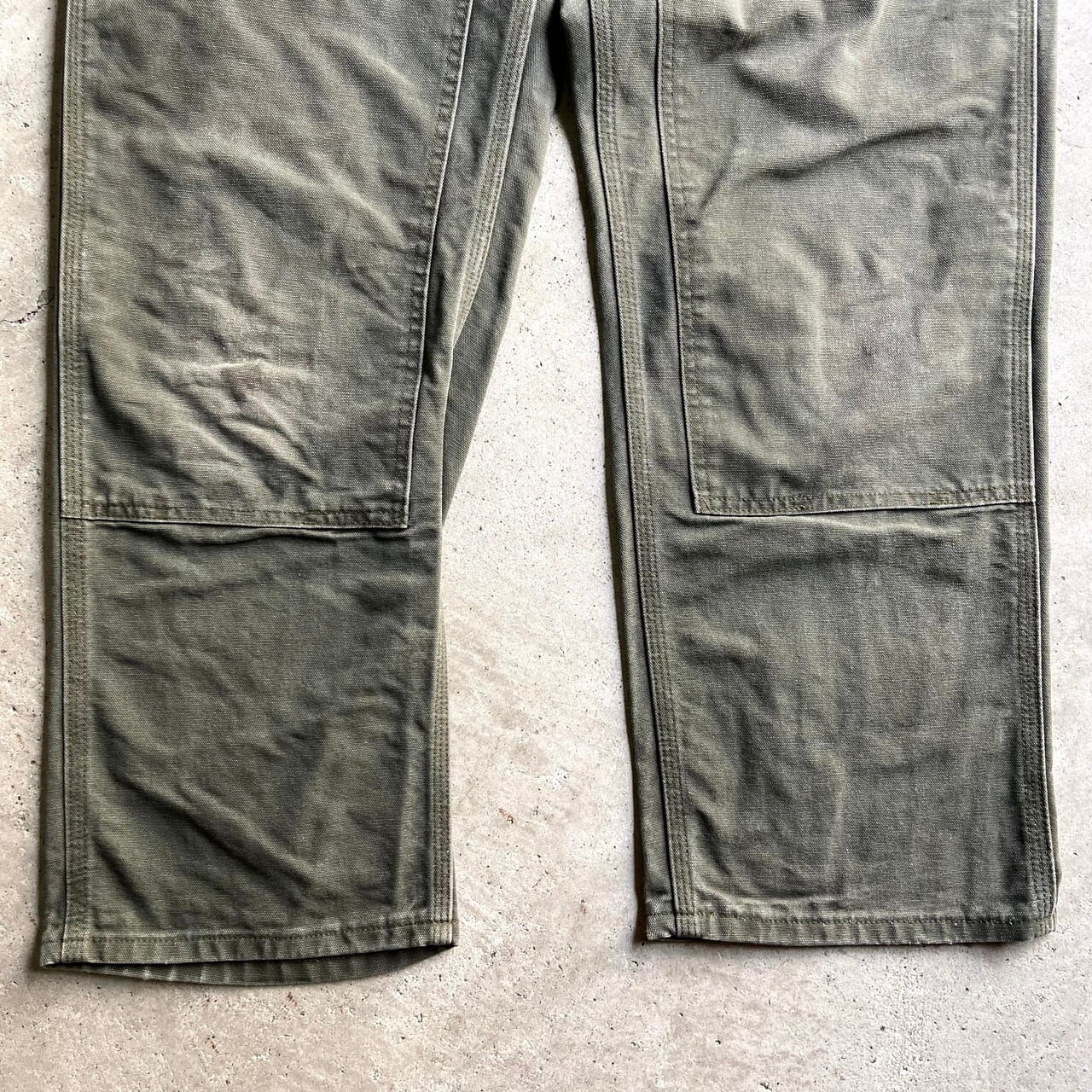 90s 00s カーハート ダブルニー モスグリーン USA 2025年最新Carhartt