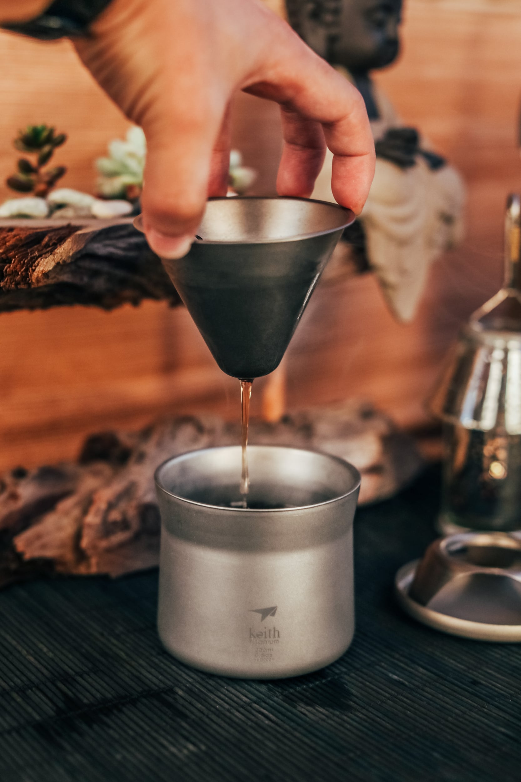 Keith チタンコーヒー&ティーメーカー Titanium Mini Coffee Keith チタンコーヒー&ティーメーカー Titanium Mini Coffee